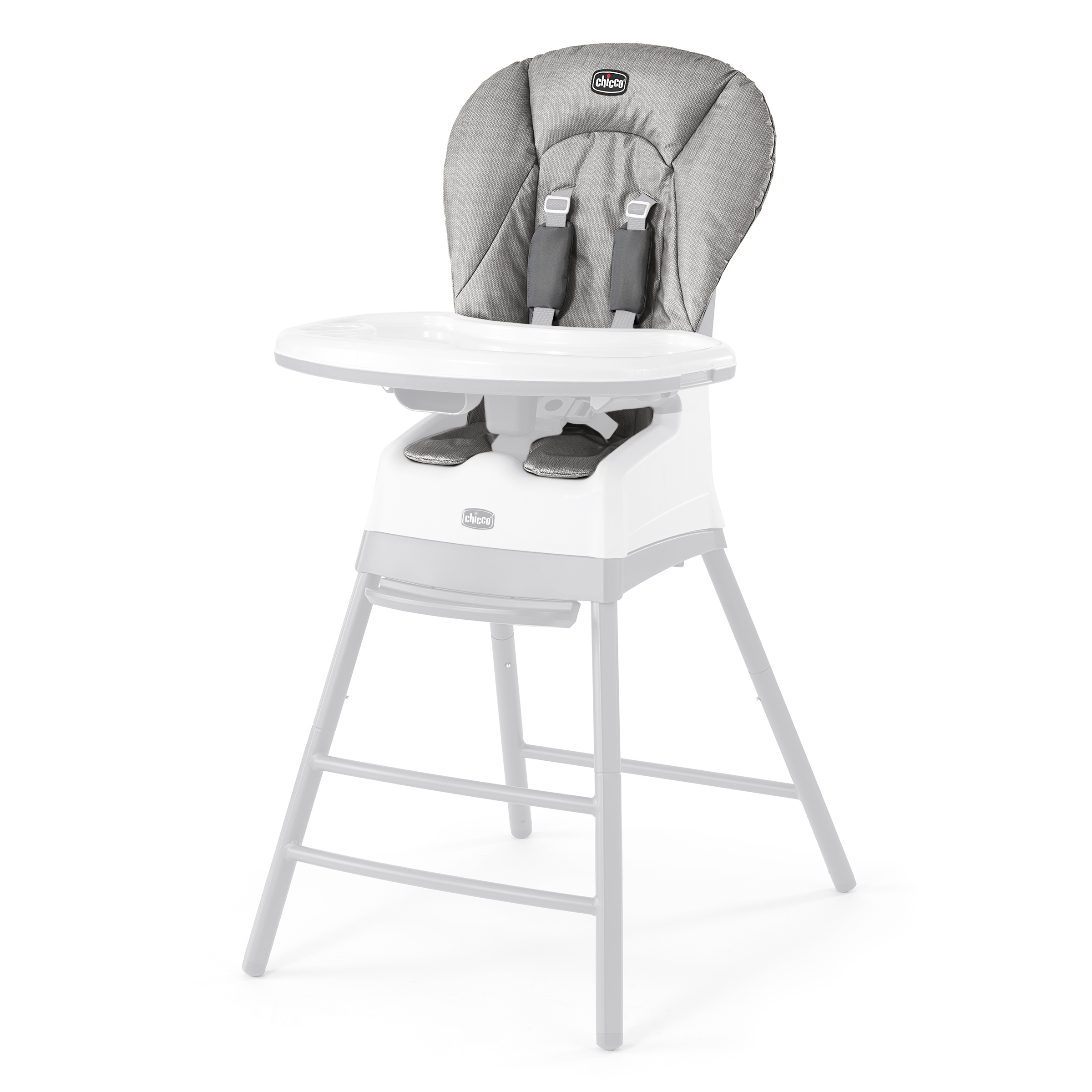 Stack High Chair or Snack Booster Seat Cover & Shoulder Pads - Weave